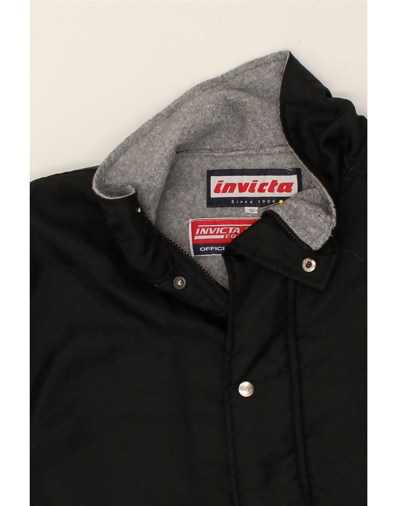 INVICTA Mens Bomber Jacket UK 36 Small Black | Vintage Invicta | Thrift | Second-Hand Invicta | Used Clothing | Messina Hembry 