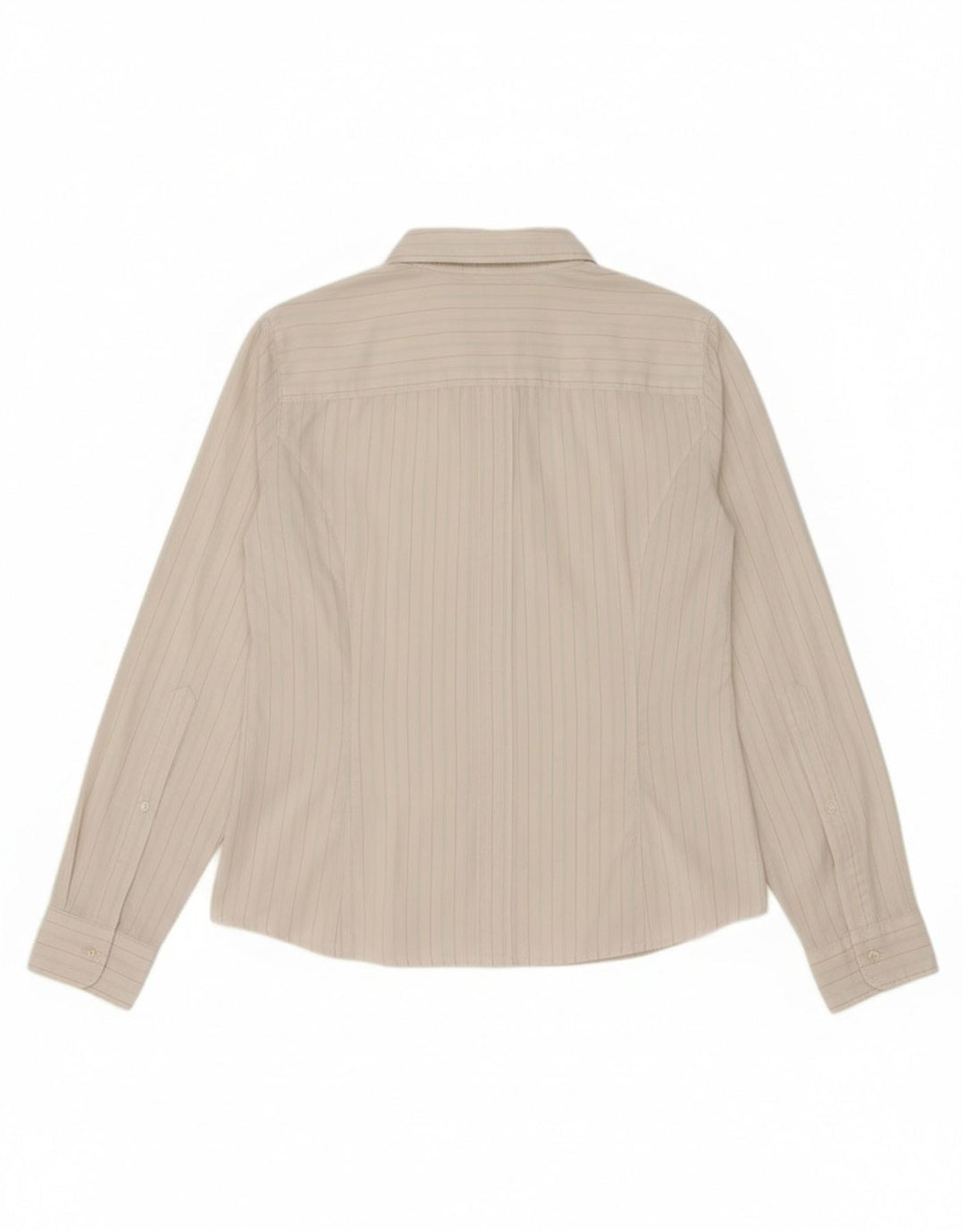 Gas Womens Shirt UK 16 Large White Striped