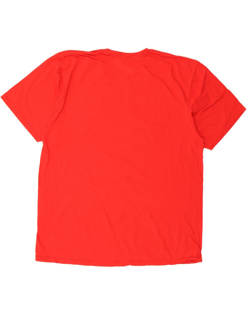 REEBOK Mens Chicago Blackhawks Graphic T-Shirt Top 2XL Red Cotton Vintage Reebok and Second-Hand Reebok from Messina Hembry 