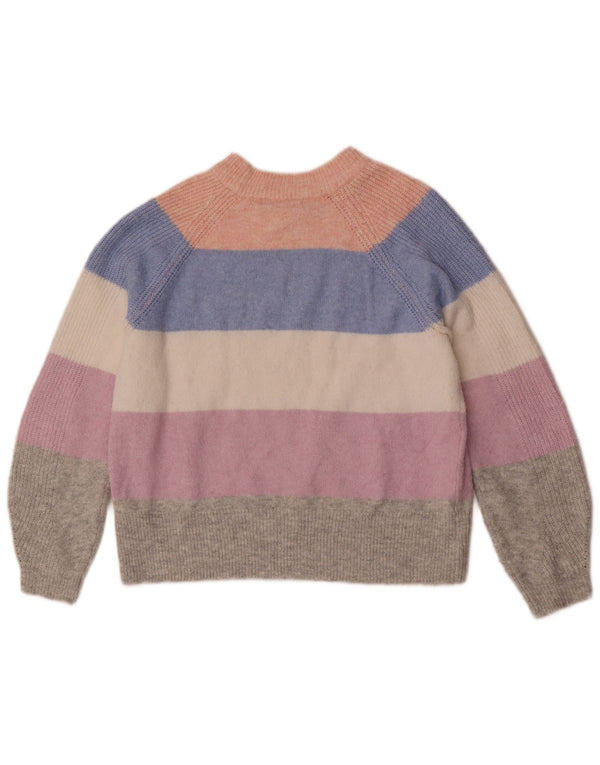 Marks & Spencer Womens Turtle Neck Jumper Sweater UK 14 Medium Multicoloure