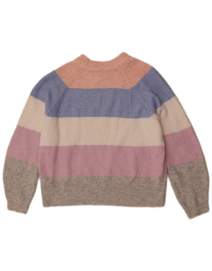 Marks & Spencer Womens Turtle Neck Jumper Sweater UK 14 Medium Multicoloure