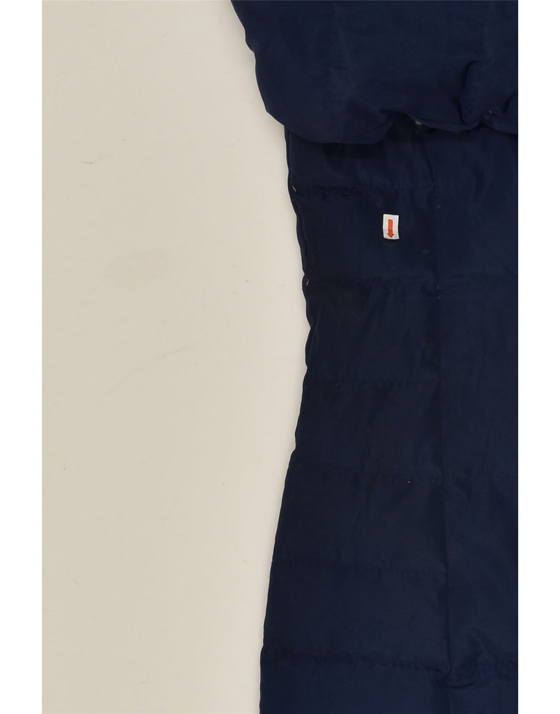 GUESS Womens Padded Coat UK 10 Small Navy Blue Polyester | Vintage Guess | Thrift | Second-Hand Guess | Used Clothing | Messina Hembry 