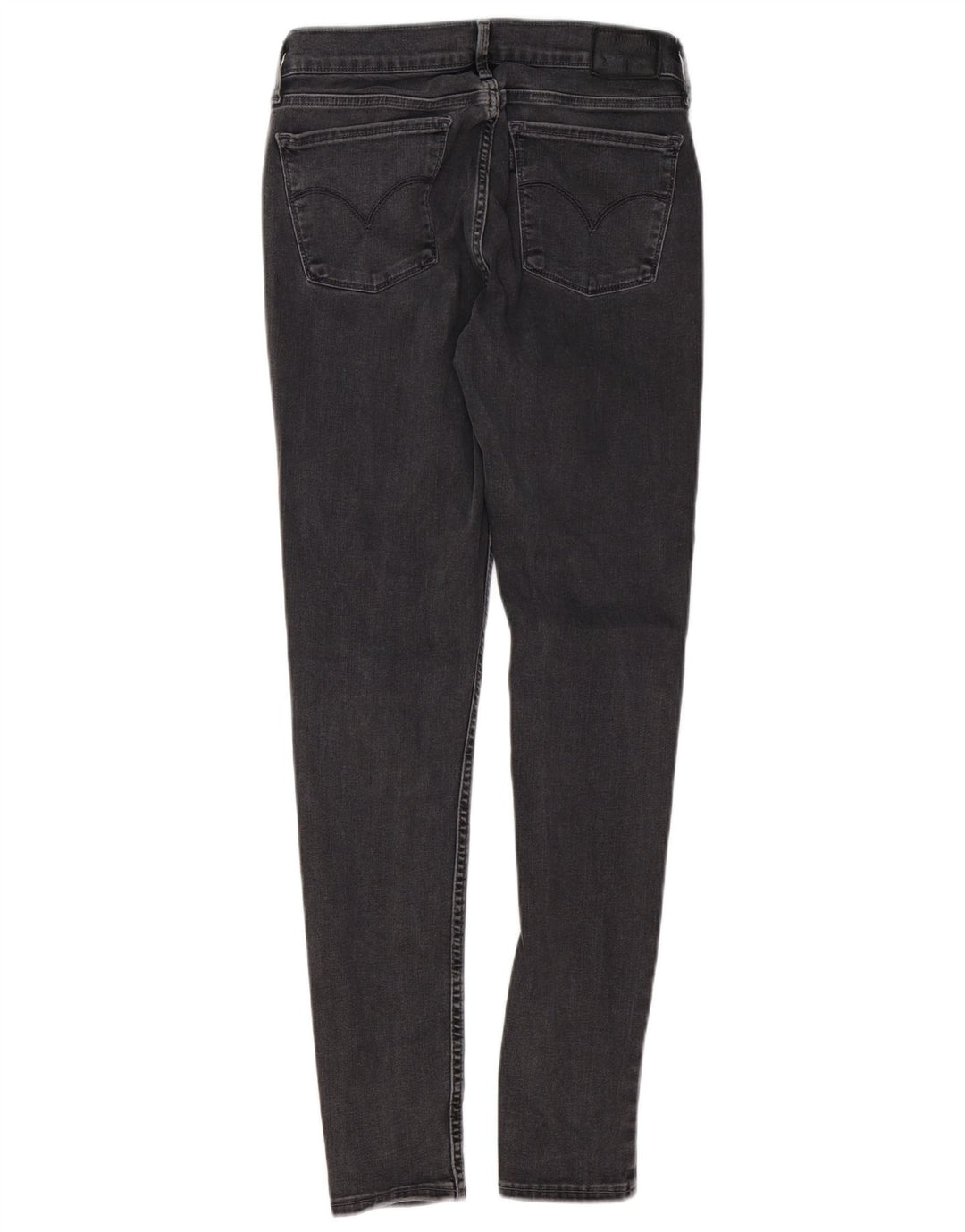 LEVI'S Womens 710 Super Skinny Jeans W30 L30 Grey Cotton