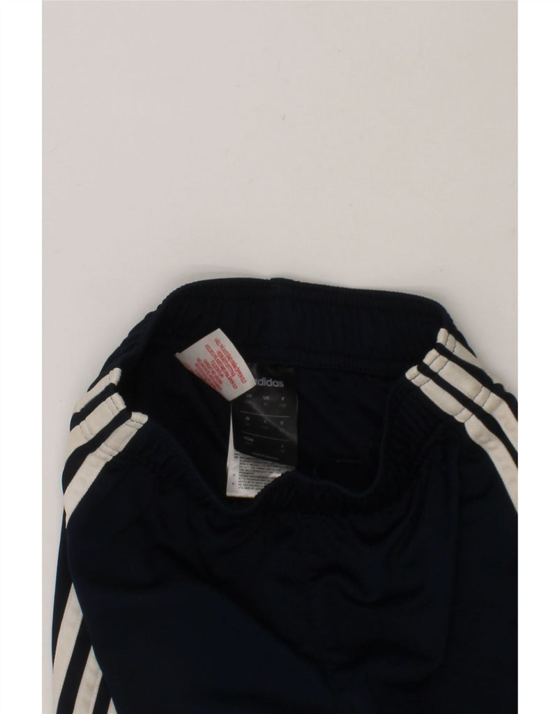 ADIDAS Boys Sport Shorts 7-8 Years Navy Blue Polyester Vintage Adidas and Second-Hand Adidas from Messina Hembry 