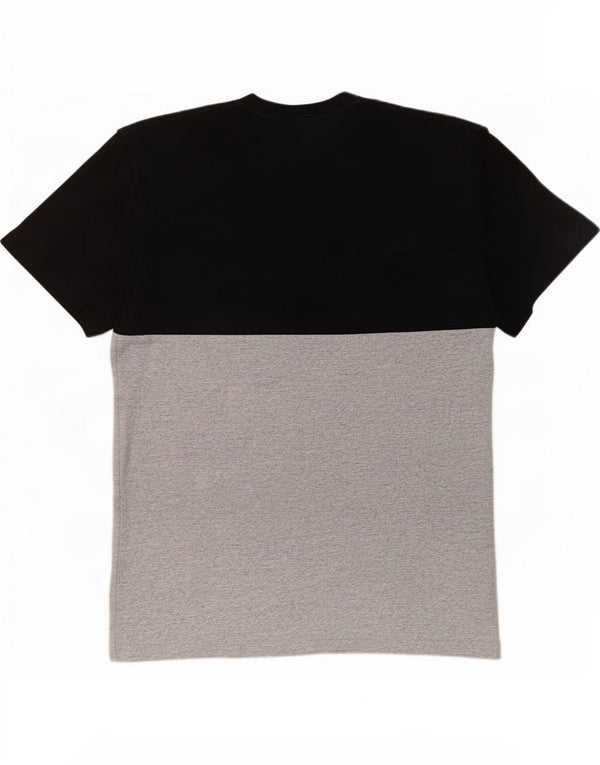 Vans Mens Classic Fit T-Shirt Top Medium Black Colourblock Cotton
