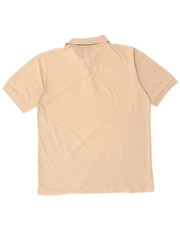 KAPPA Mens Polo Shirt Medium Beige Cotton