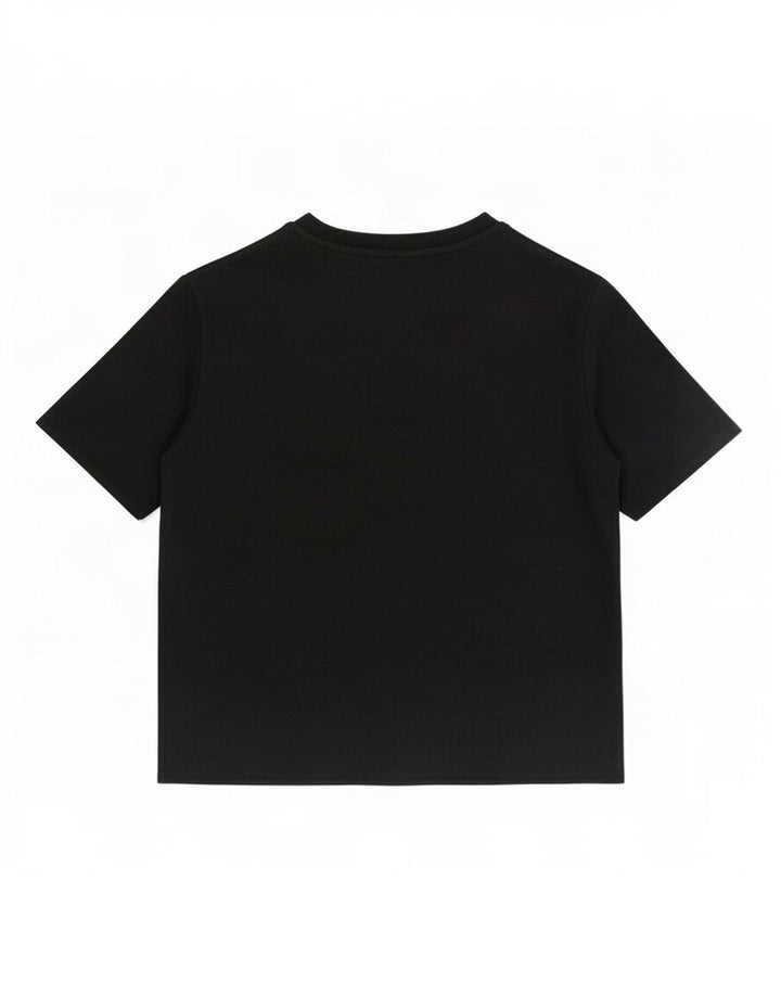 Zara Womens Blouse Top UK 10 Small Black Cotton