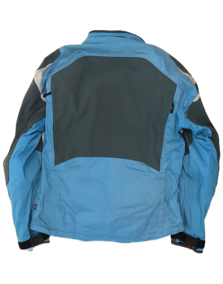 BMW Motorrad Mens Racer Jacket IT 54 2XL Blue Colourblock