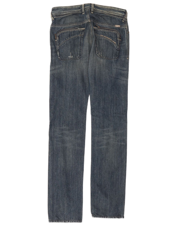 Diesel Mens Poiak Distressed Slim Jeans W28 L34 Blue Cotton