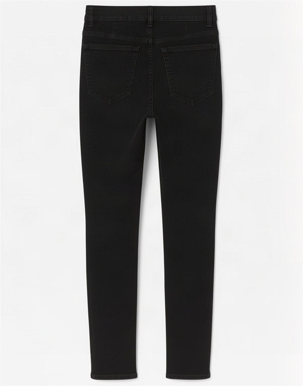Zara Womens Skinny Jeans EU 36 XS W26 L27 Black Cotton