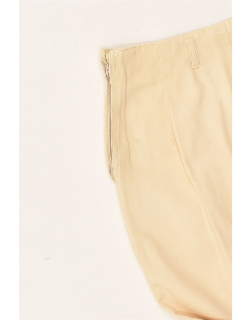 STEFANEL Womens Slim Casual Trousers IT 42 Medium W28 L24  Beige | Vintage Stefanel | Thrift | Second-Hand Stefanel | Used Clothing | Messina Hembry 