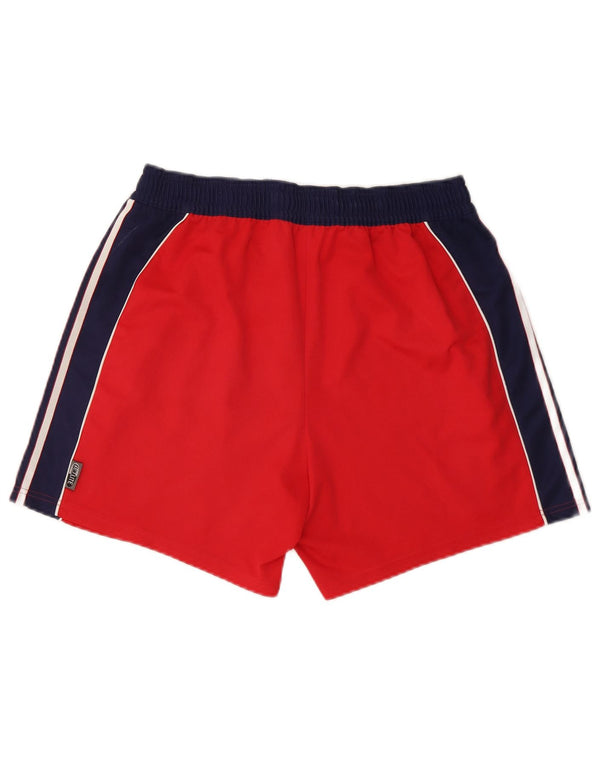 Adidas Mens FC Bayern Munchen Graphic Sport Shorts Large Red Colourblock