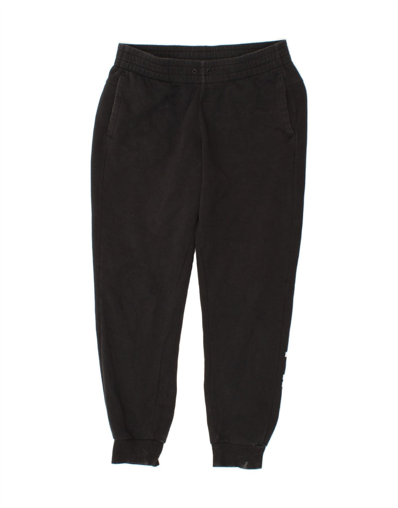 ADIDAS Mens Graphic Tracksuit Trousers Joggers Medium  Black Cotton Vintage Adidas and Second-Hand Adidas from Messina Hembry 