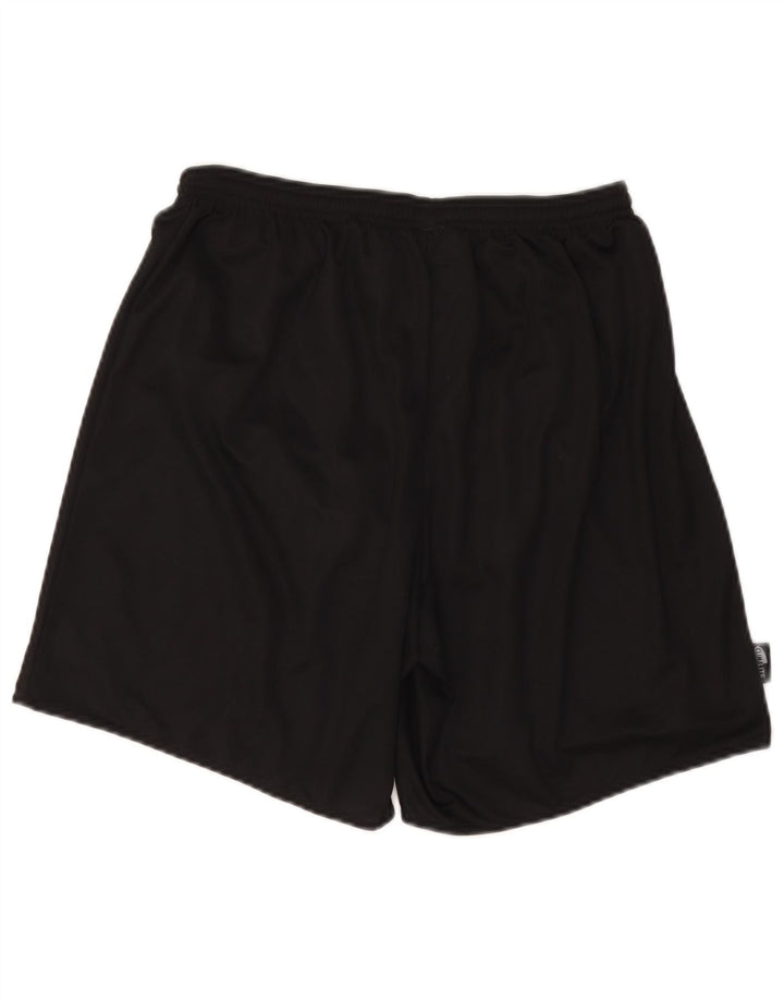 ADIDAS Mens Sport Shorts Large Black Polyester
