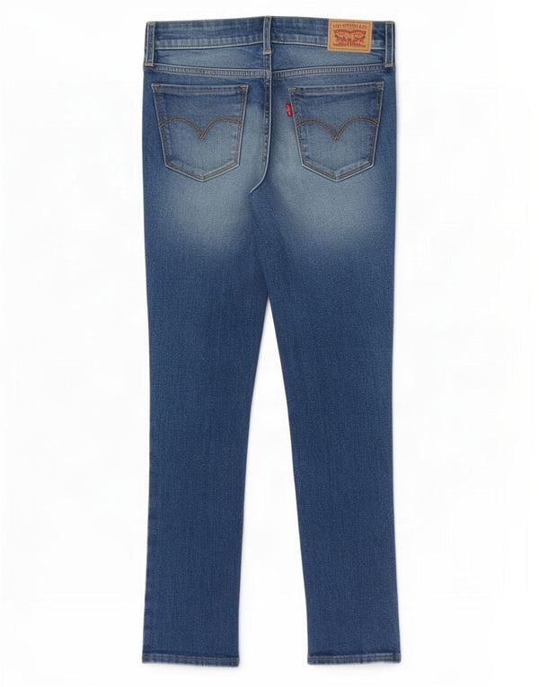 Levi's Womens 711 Skinny Jeans W27 L28 Blue