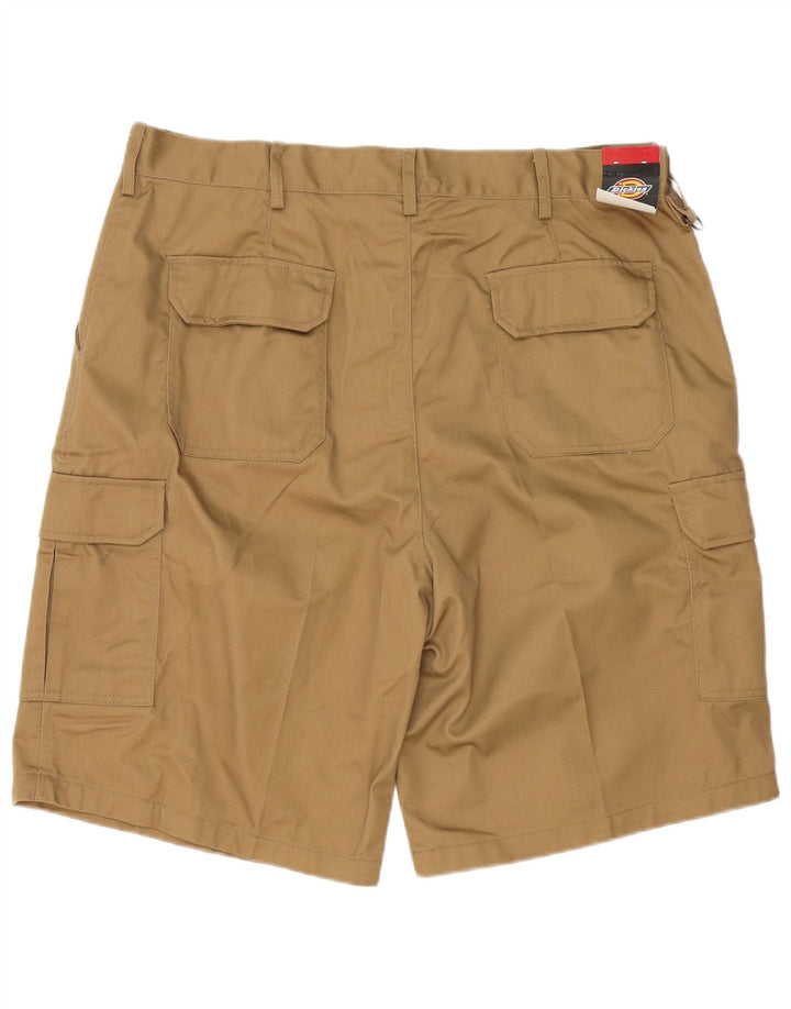 Dickies Mens Cargo Shorts W40 XL Khaki Polyester