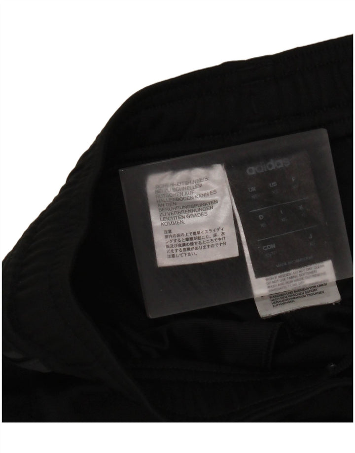 Adidas Womens Climalite Tracksuit Trousers UK 6 XS Black Polyester