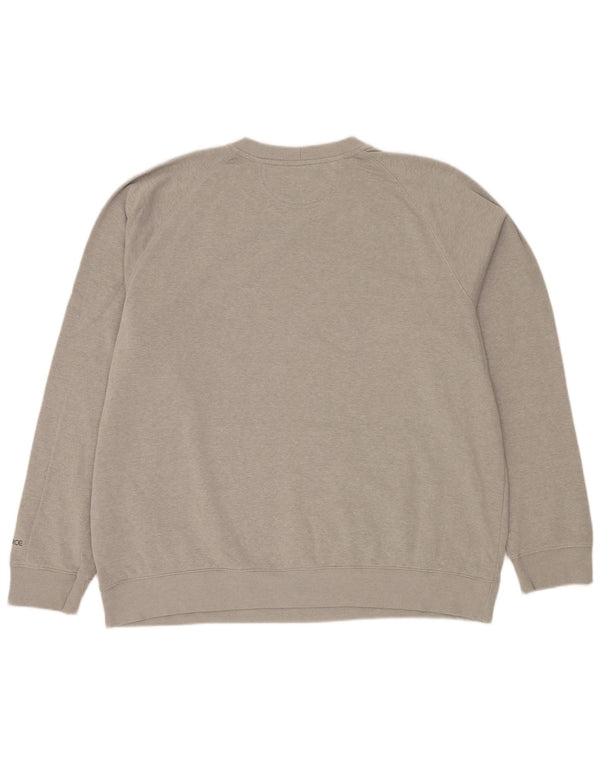 Carhartt Mens Relaxed Fit Sweatshirt Jumper 2XL Grey Flecked Cotton