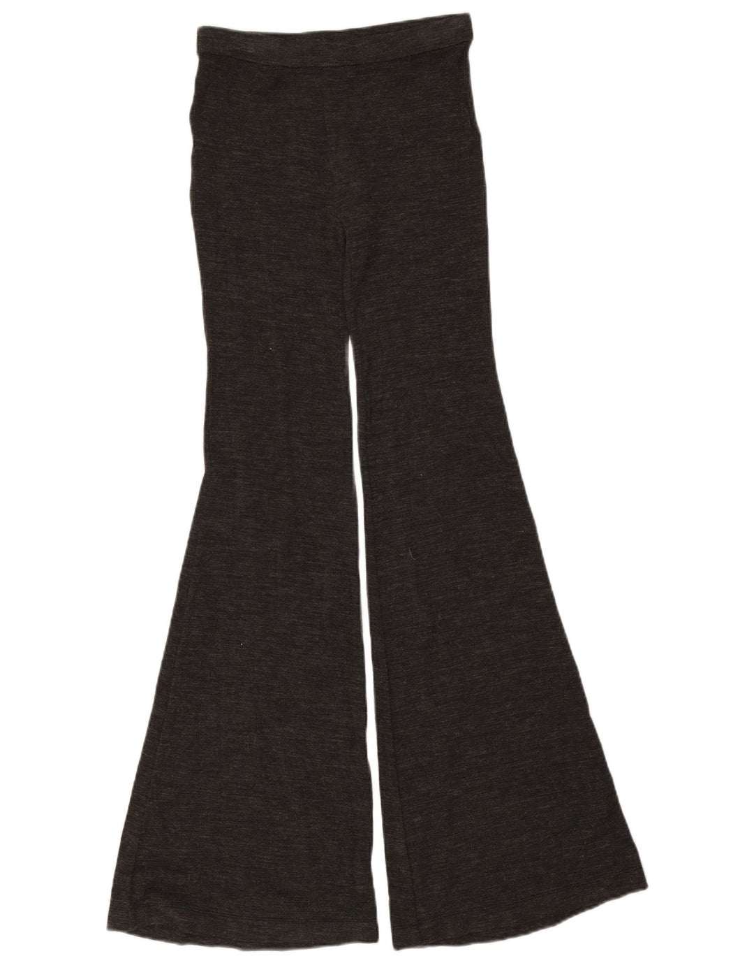 Roccobarocco Womens Flare Leggings UK 4 XS Grey Flecked