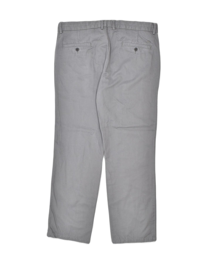 DOCKERS Mens Straight Chino Trousers W40 L31 Grey Cotton | Vintage | Thrift | Second-Hand | Used Clothing | Messina Hembry 