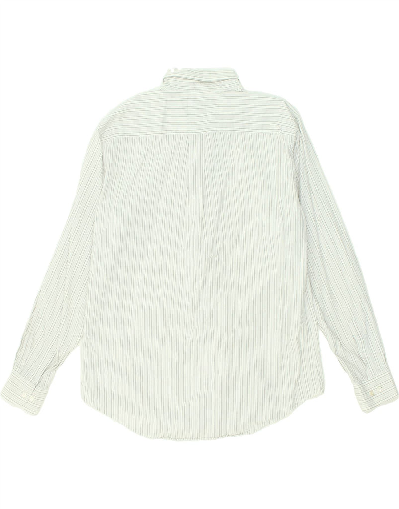 CERRUTI 1881 Mens Shirt XL Off White Striped | Vintage Cerruti 1881 | Thrift | Second-Hand Cerruti 1881 | Used Clothing | Messina Hembry 