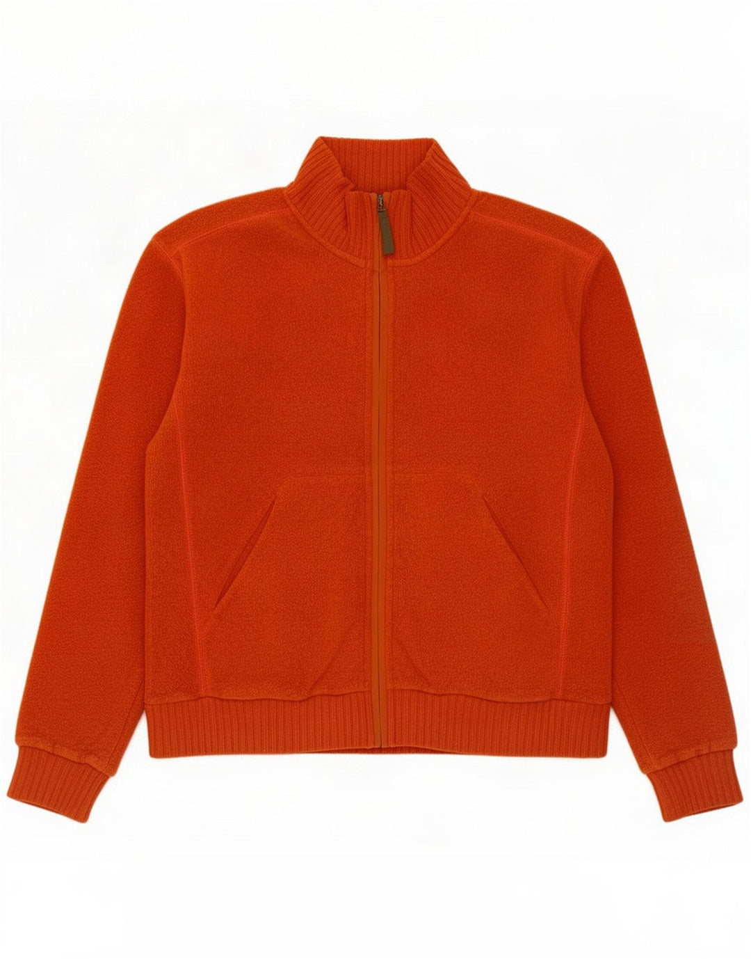 Invicta Womens Fleece Jacket UK 18 XL Orange Polyester