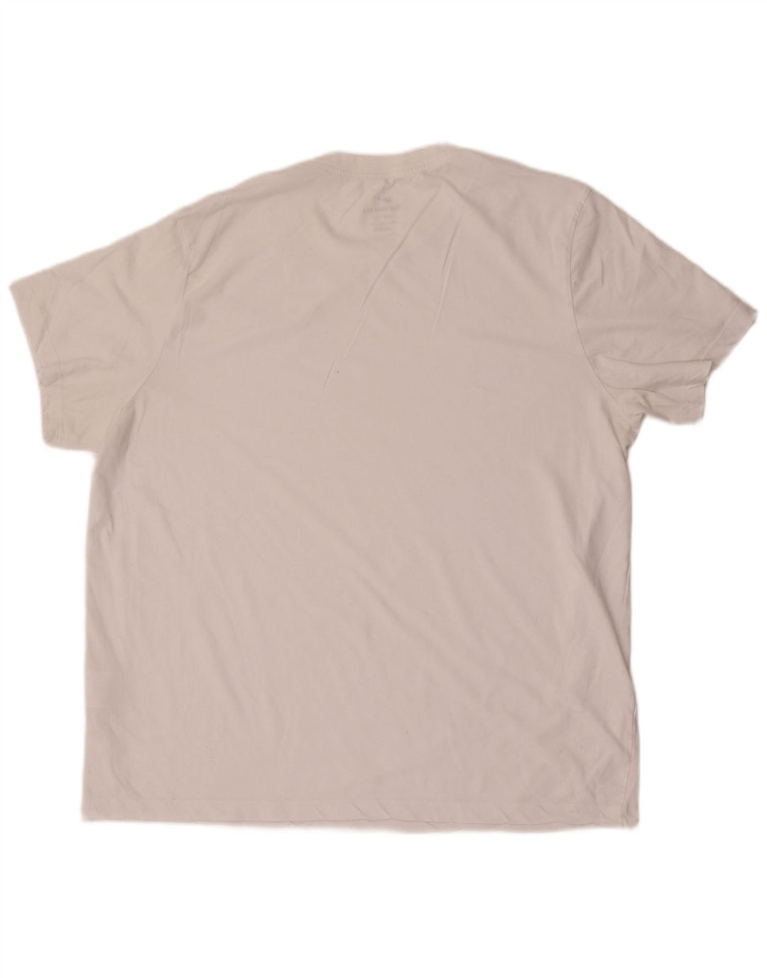 NIKE Mens Dri Fit T-Shirt Top 2XL White Cotton