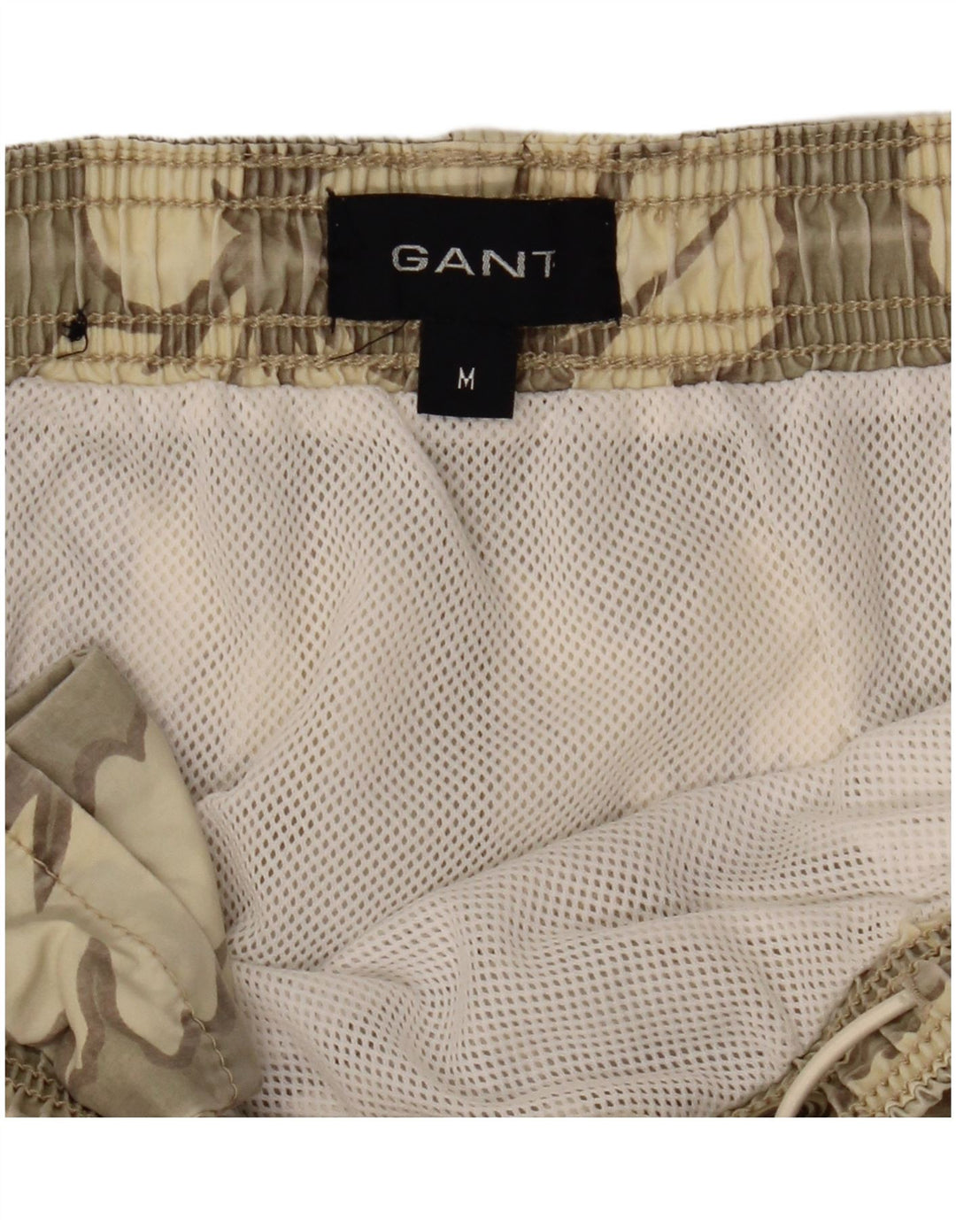 GANT Mens Swimming Shorts Medium Beige Floral