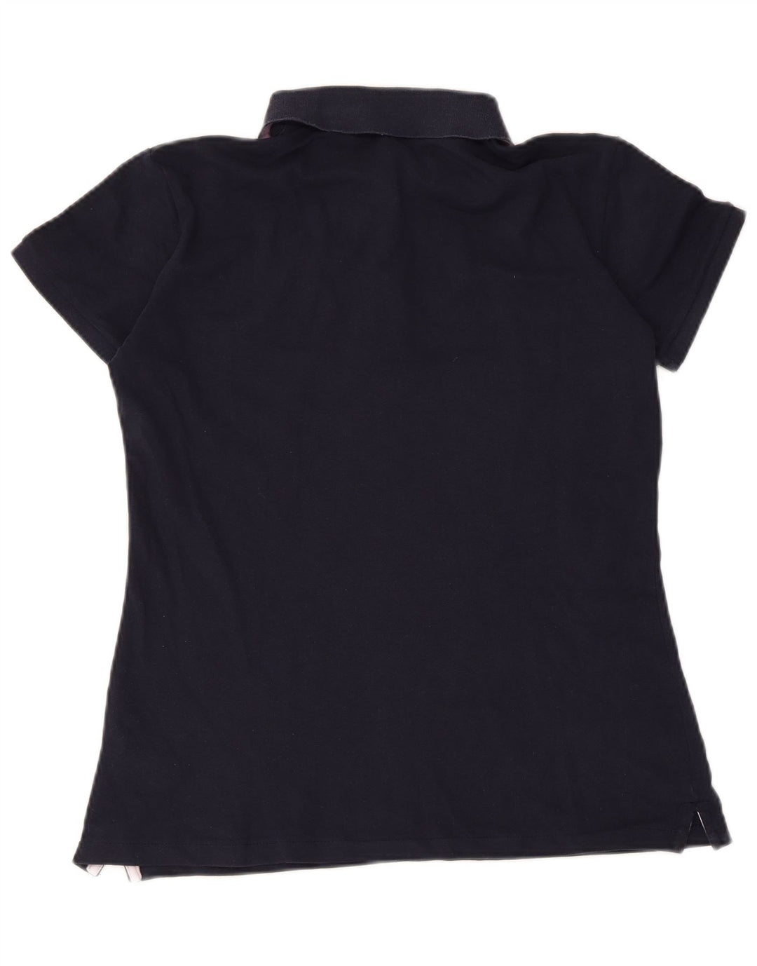 KAPPA Girls Polo Shirt 13-14 Years XL Navy Blue Cotton