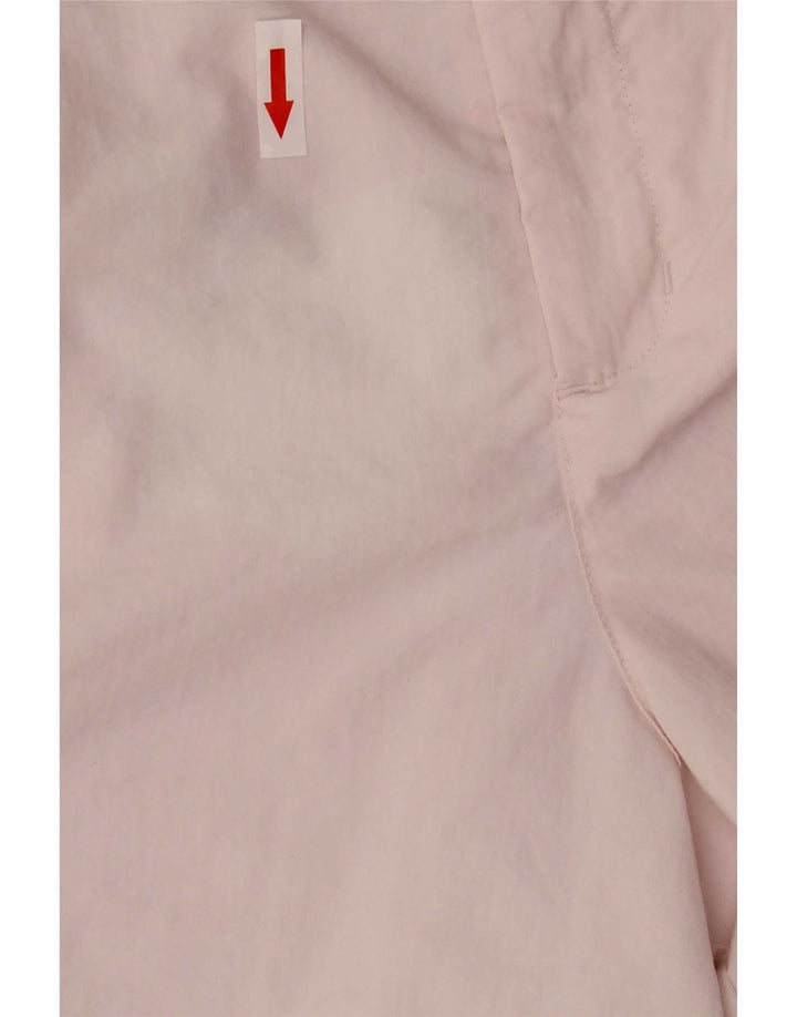 Adidas Womens Chino Shorts UK 12 Medium W28  Pink Nylon