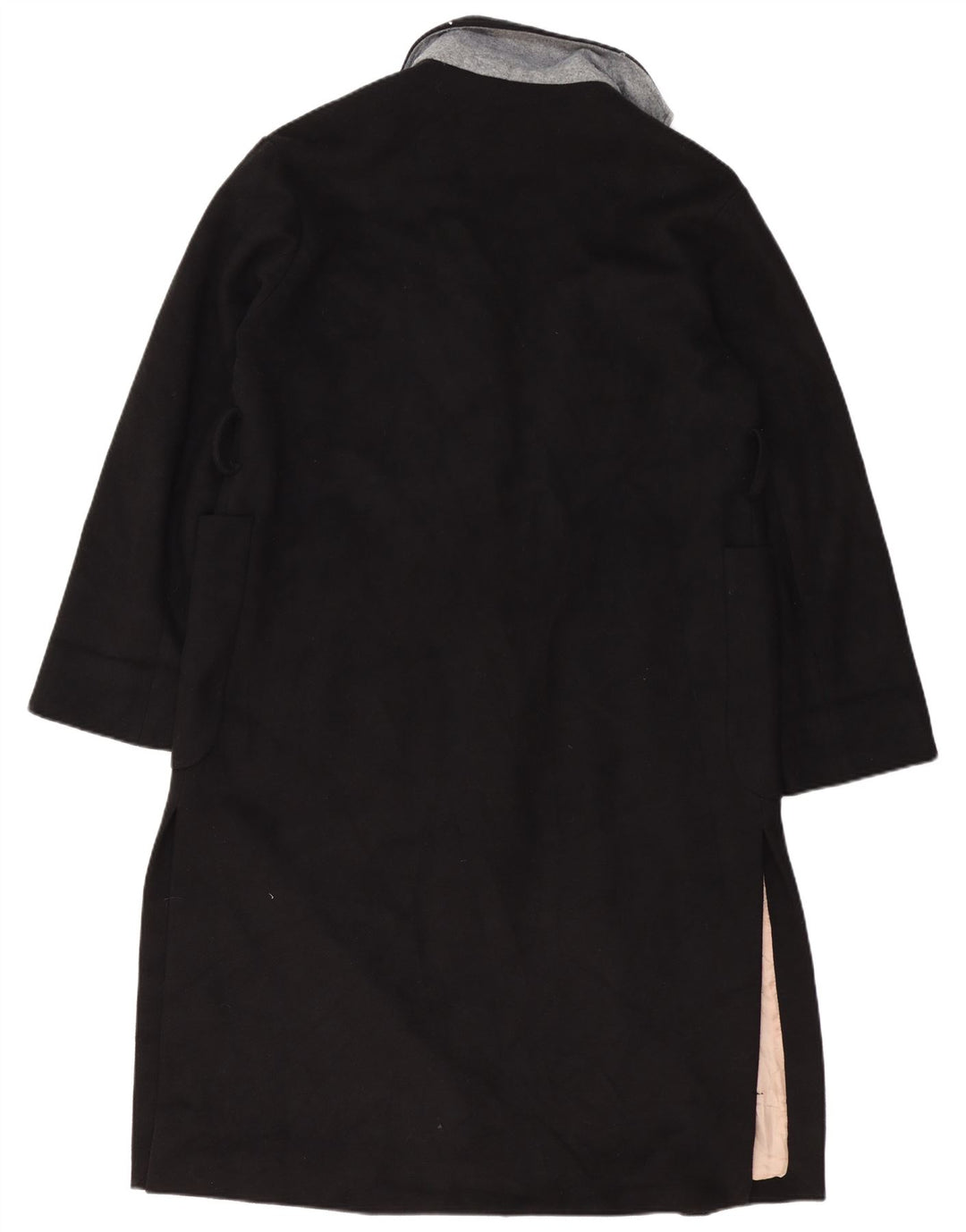 Prive Womens Open Oversized Overcoat IT 42 Medium Black