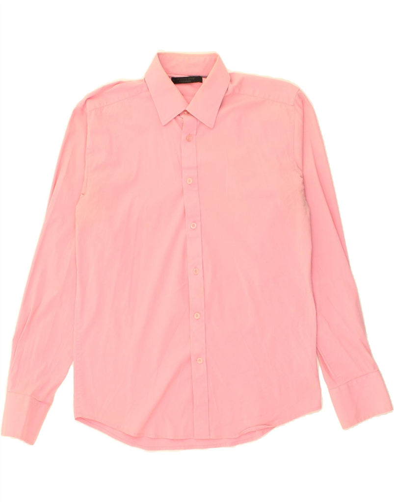 JACK & JONES Mens Shirt Medium Pink Cotton | Vintage Jack & Jones | Thrift | Second-Hand Jack & Jones | Used Clothing | Messina Hembry 