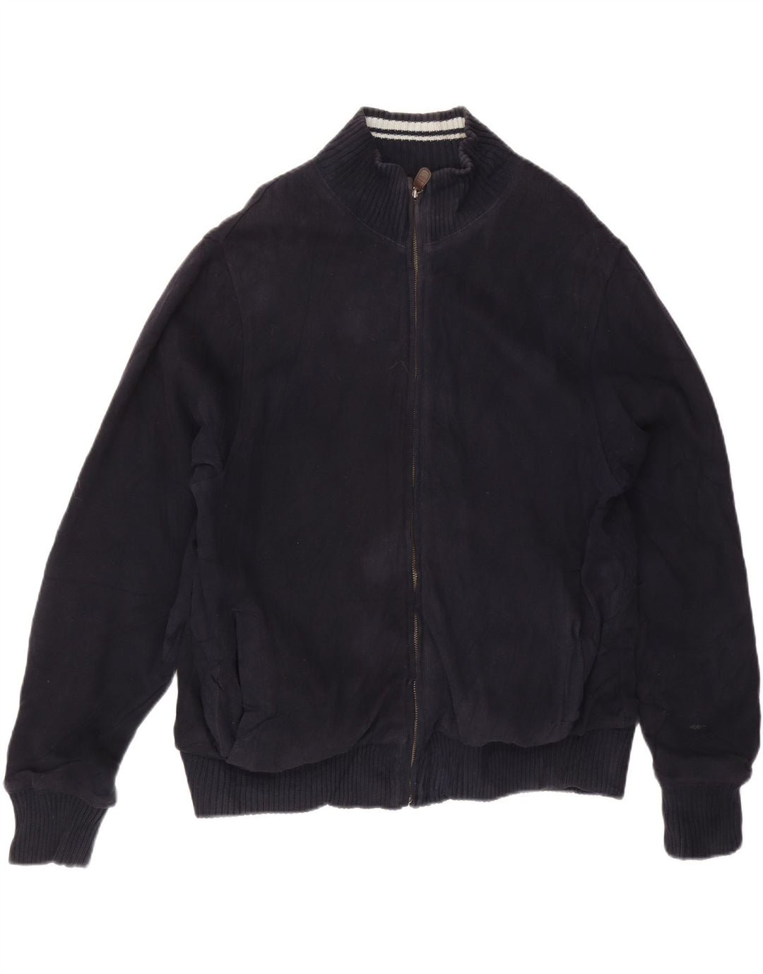 Marks & Spencer Mens Blue Harbour Tracksuit Top Jacket Large Navy Blue