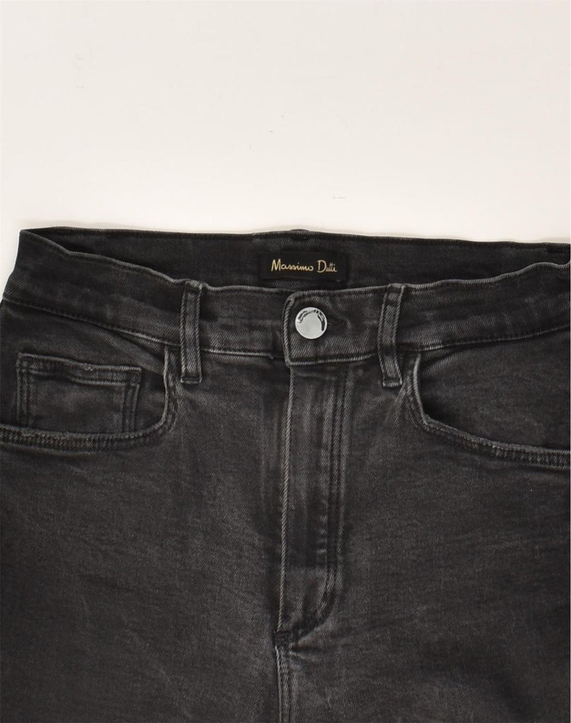 MASSIMO DUTTI Womens Skinny Jeans EU 36 Small W27 L29 Black Cotton | Vintage Massimo Dutti | Thrift | Second-Hand Massimo Dutti | Used Clothing | Messina Hembry 