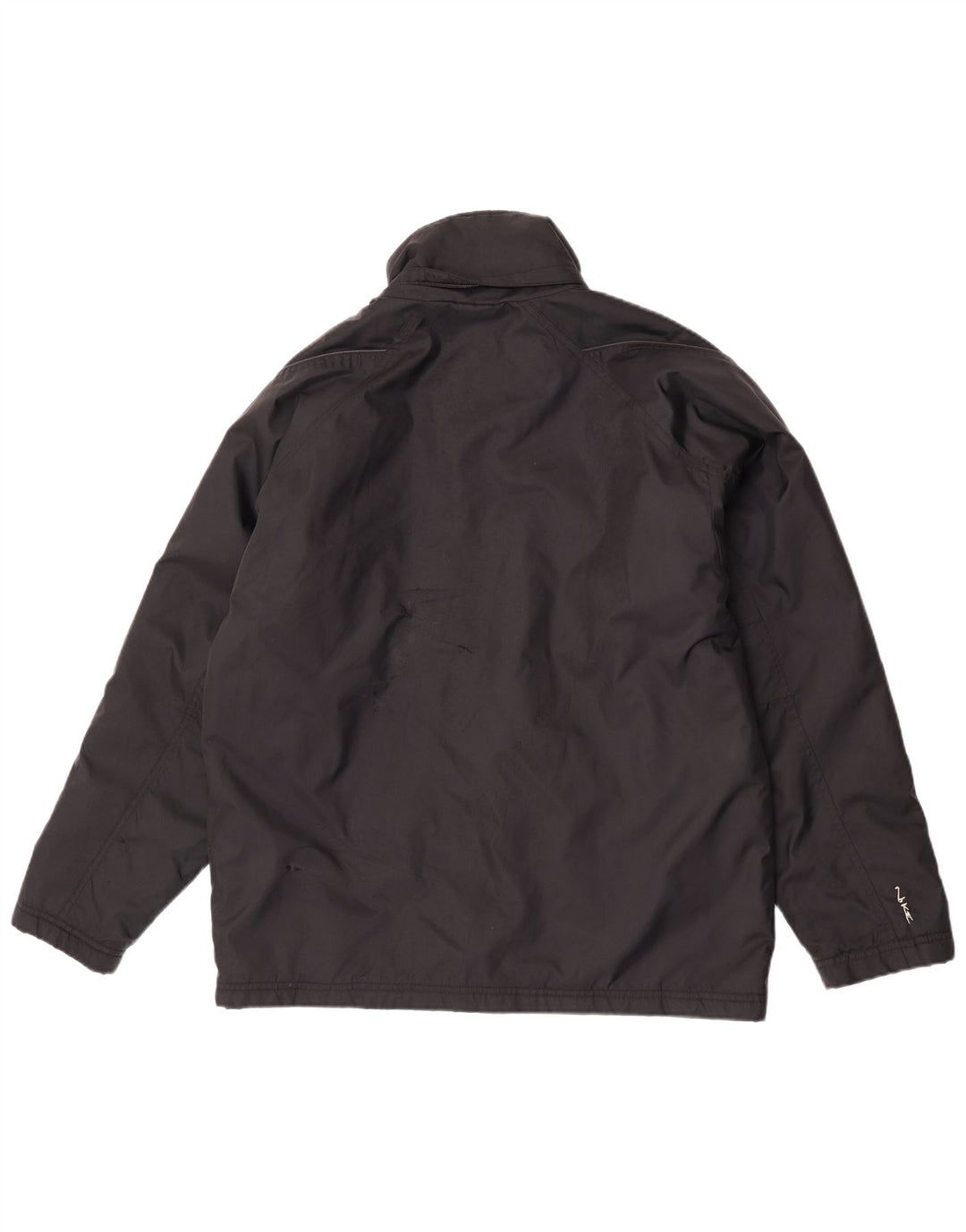 Nike Mens Windbreaker Jacket Medium Black Nylon