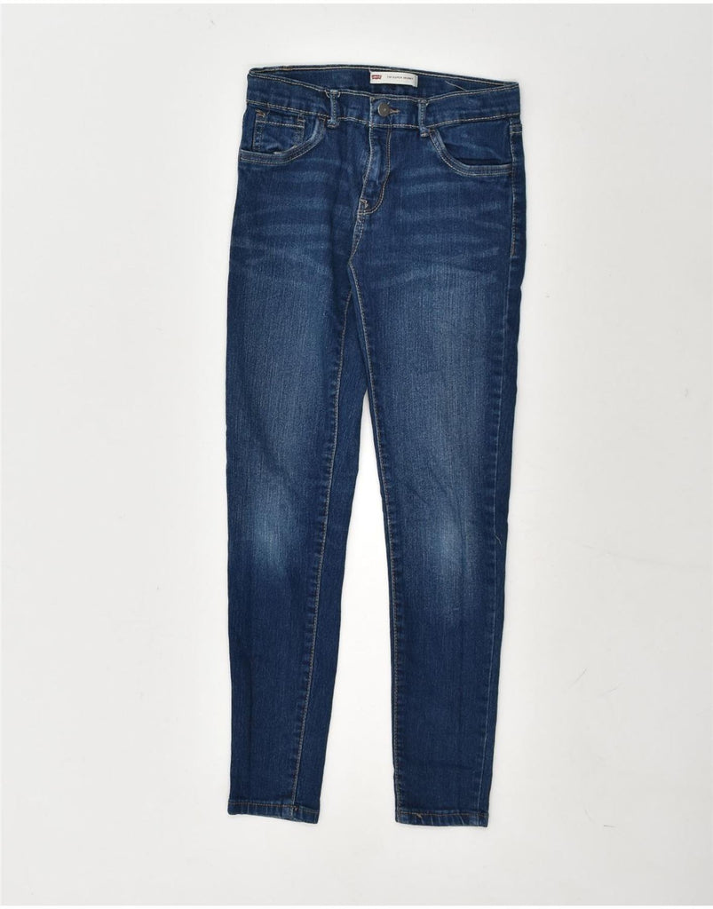 LEVI'S Girls 710 Super Skinny Jeans 11-12 Years W26 L25  Blue Cotton | Vintage Levi's | Thrift | Second-Hand Levi's | Used Clothing | Messina Hembry 