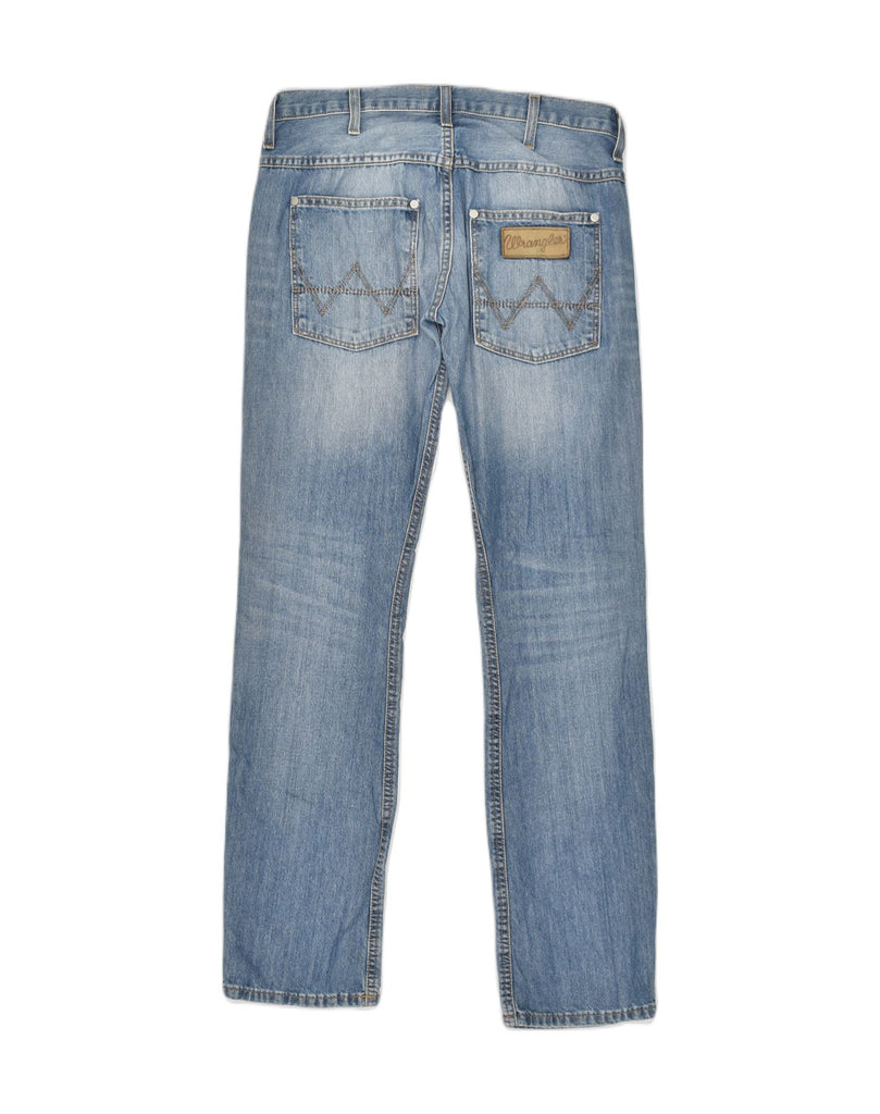 WRANGLER Mens Spencer Straight Jeans W31 L34  Blue Cotton | Vintage Wrangler | Thrift | Second-Hand Wrangler | Used Clothing | Messina Hembry 
