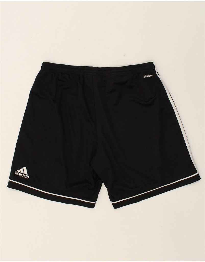 ADIDAS Mens Climalite Sport Shorts Large Black Polyester | Vintage Adidas | Thrift | Second-Hand Adidas | Used Clothing | Messina Hembry 