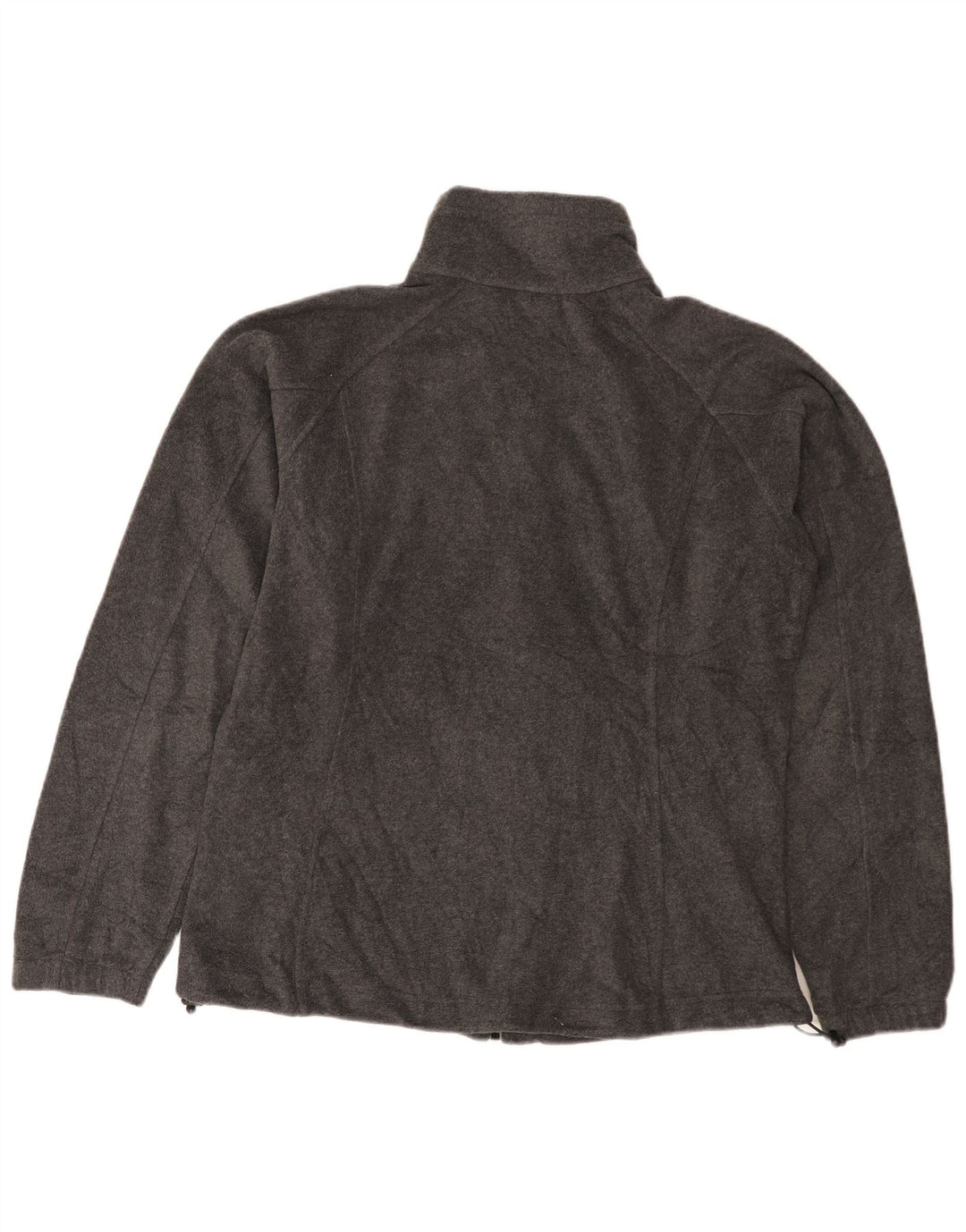 Columbia Womens Fleece Jacket UK 16 Large Grey Polyester
