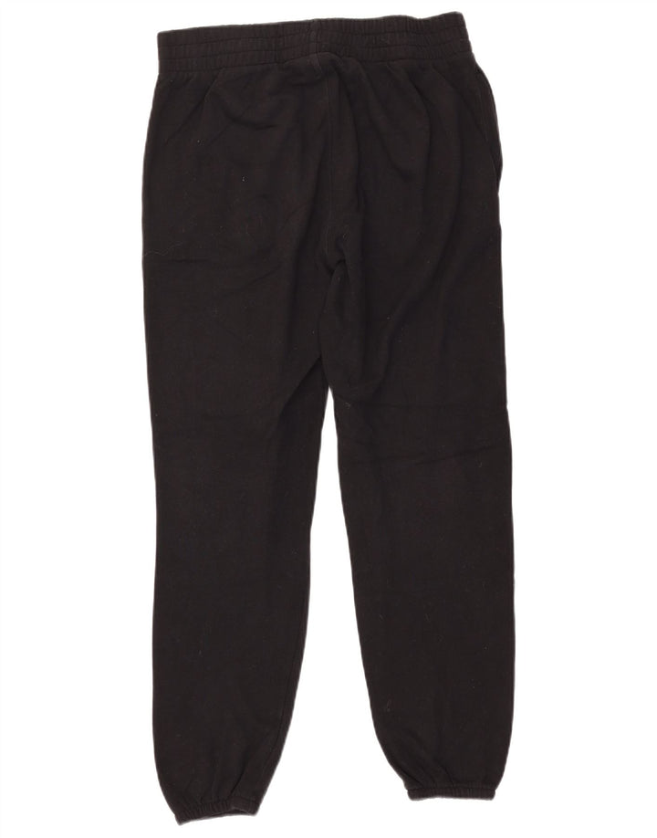 DKNY Mens Tracksuit Trousers Joggers Medium  Black Cotton