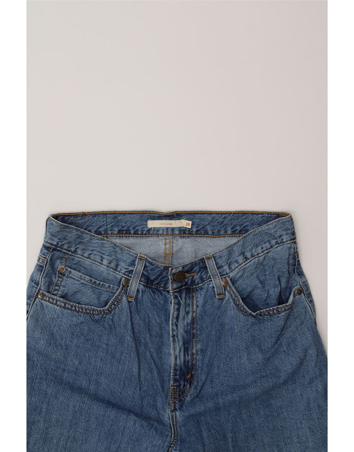 LEVI'S Womens High Waist Denim Shorts W28 Medium Blue Vintage Levi's and Second-Hand Levi's from Messina Hembry 