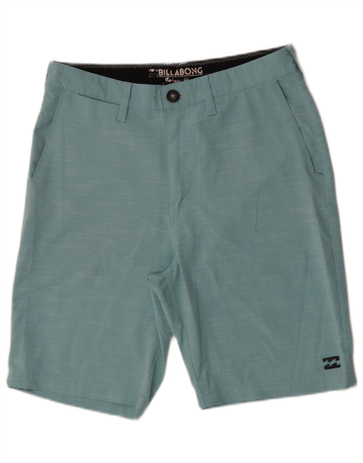 Billabong Mens Chino Shorts W30 Medium  Turquoise Polyester
