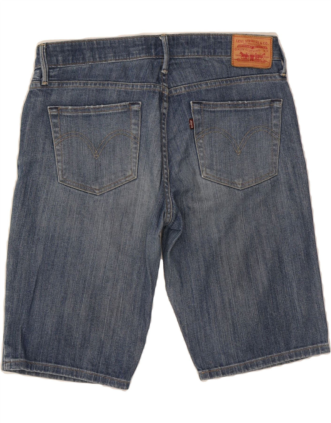 LEVI'S Womens Denim Shorts W30 Small Blue Cotton Vintage Levi's and Second-Hand Levi's from Messina Hembry 