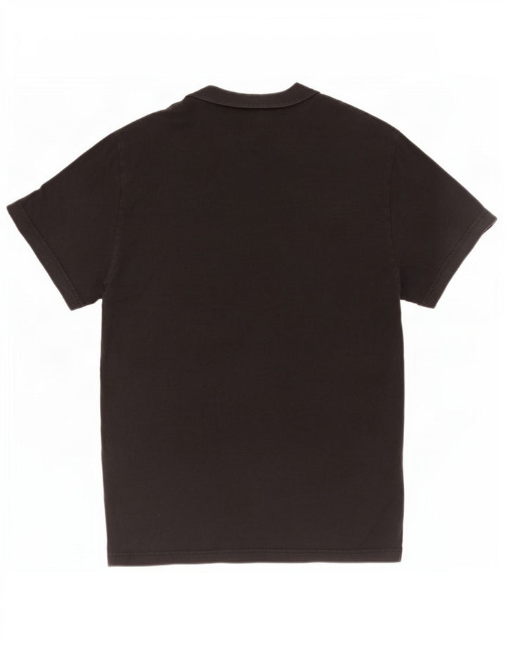 Champion Mens T-Shirt Top Medium Black Cotton