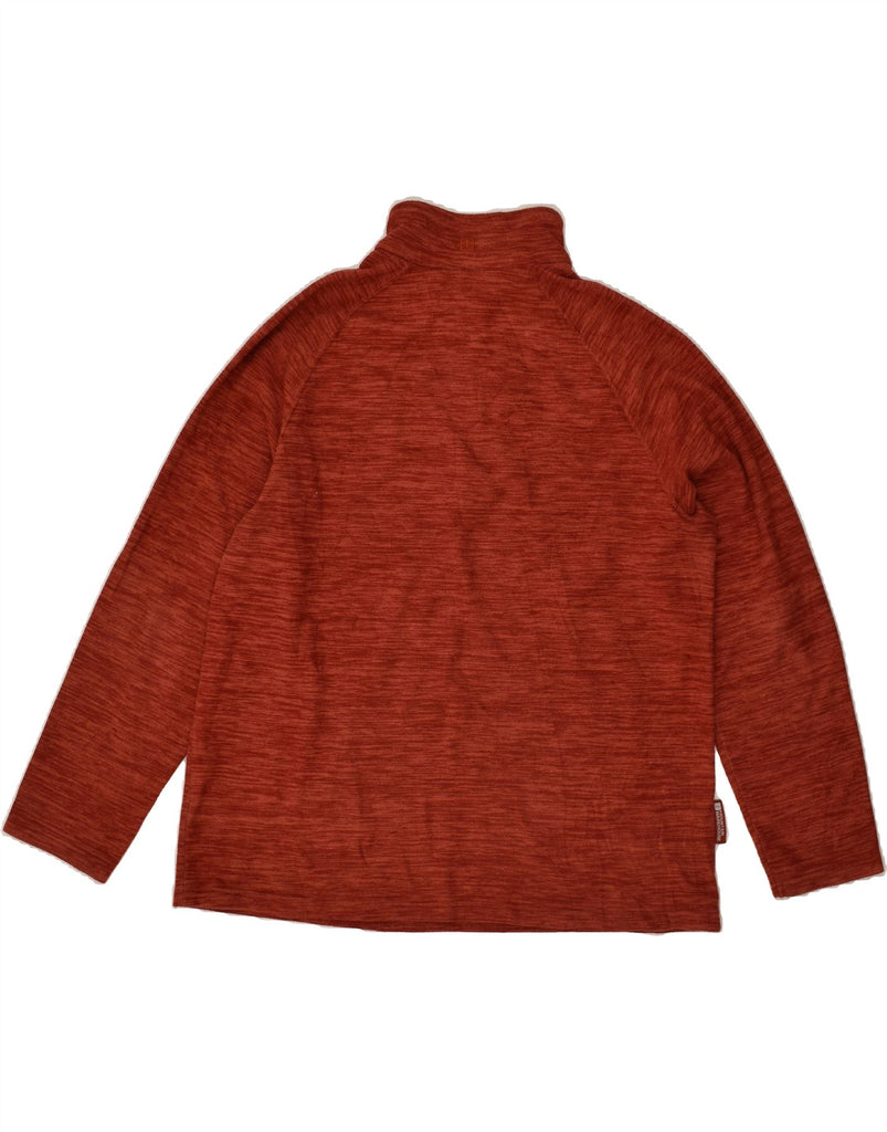 MOUNTAIN WAREHOUSE Mens Zip Neck Fleece Jumper Large Red Polyester | Vintage Mountain Warehouse | Thrift | Second-Hand Mountain Warehouse | Used Clothing | Messina Hembry 