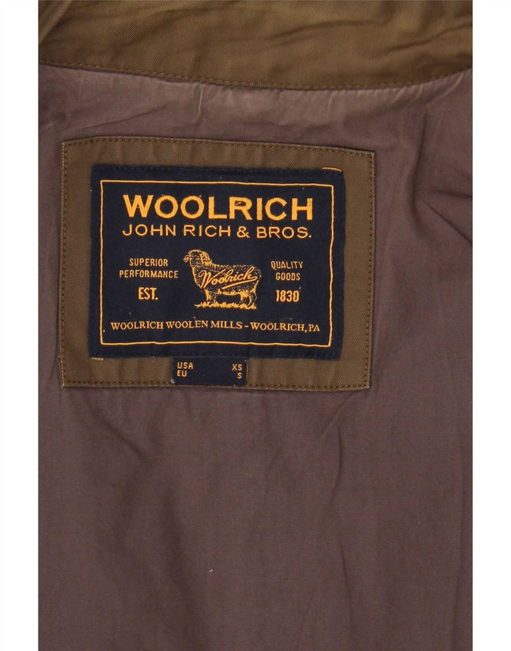 Woolrich Mens Military Jacket UK 36 Small Khaki