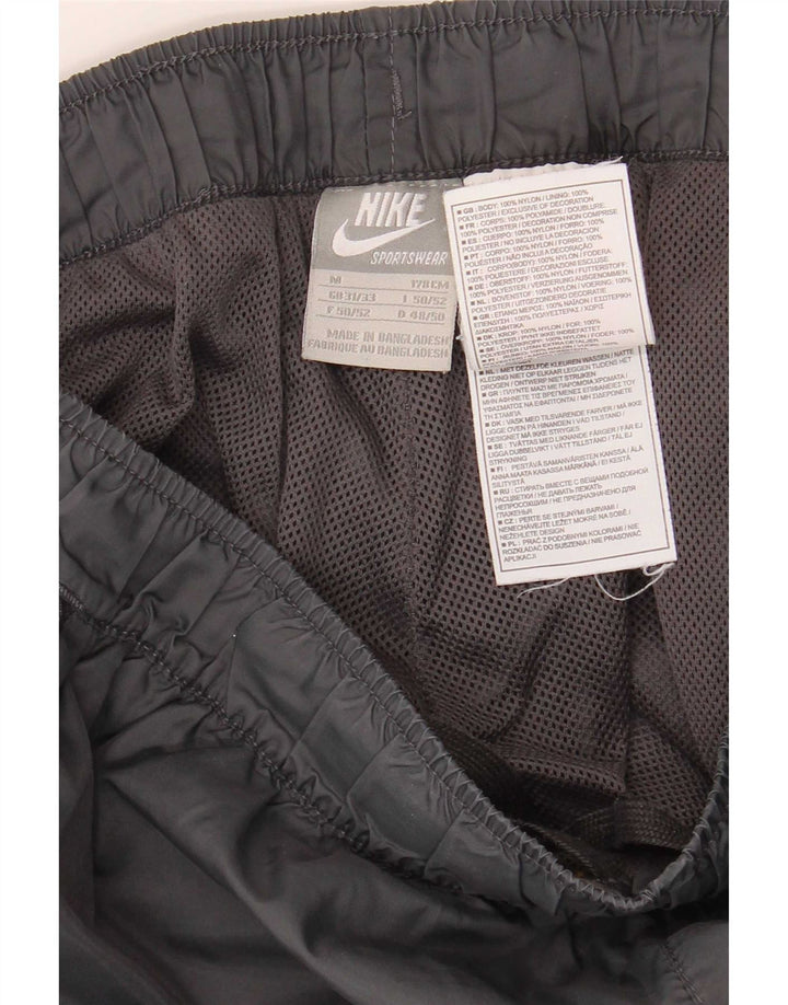 Nike Mens Tracksuit Trousers Medium Black Nylon