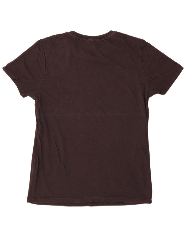 Jack & Jones Mens Graphic T-Shirt Top Large Black Cotton