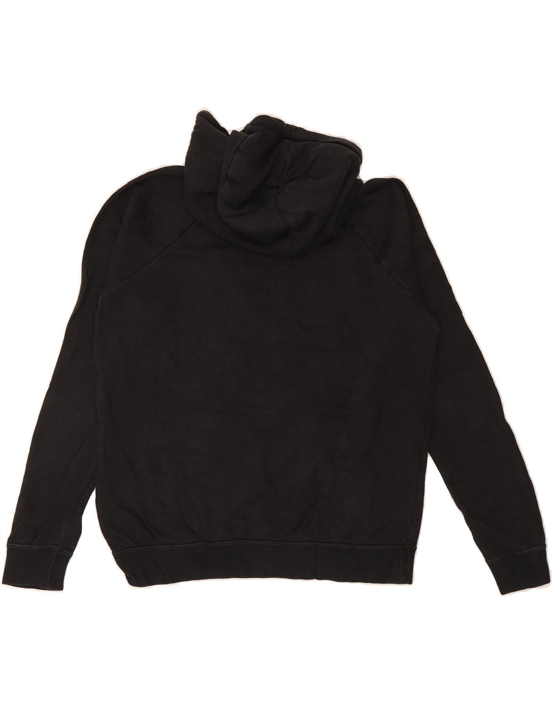 NIKE Womens Oversized Graphic Hoodie Jumper UK 10 Small Black Cotton Vintage Nike and Second-Hand Nike from Messina Hembry 