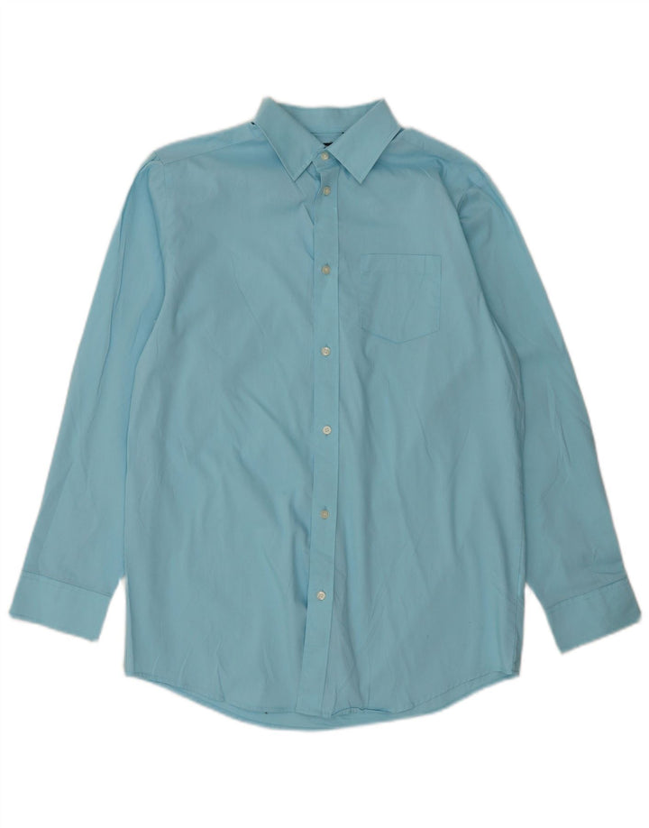 Chaps Boys Shirt 15-16 Years XL Blue Cotton